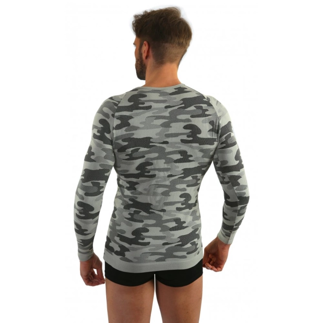 Sesto Senso Thermo Active Moro long sleeve T-shirt Grey