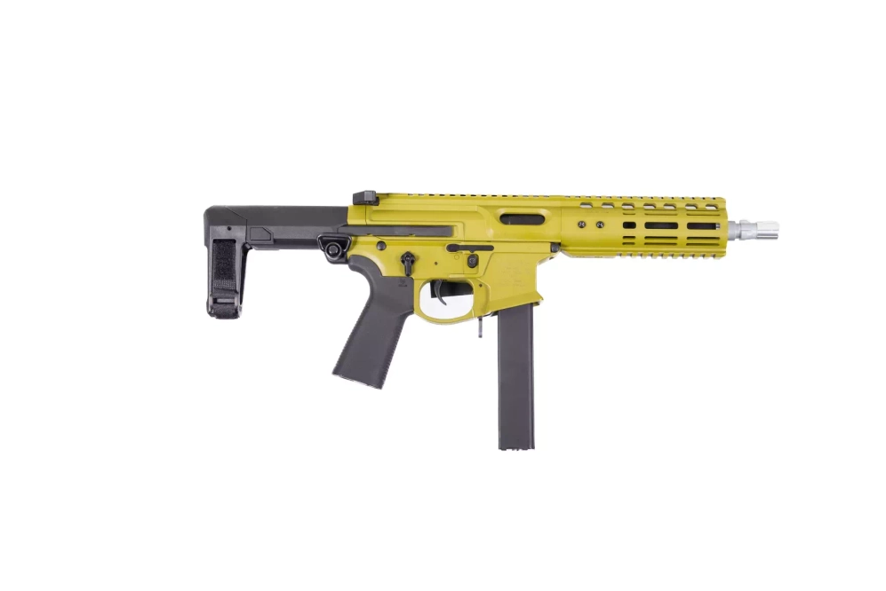 Réplica de carabina Noveske Space Invader 9mm PCC - amarillo (OUTLET)