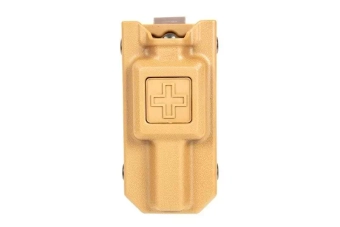 Polymer tactical tourniquet pouch  - Dark Earth