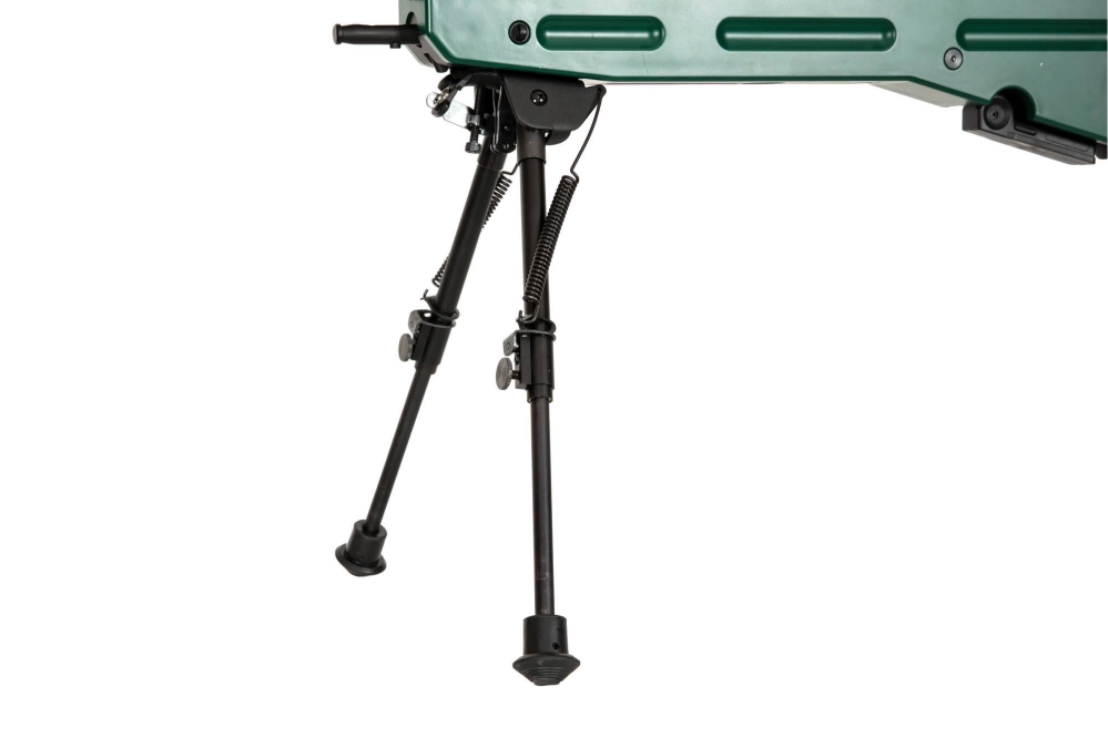 Fusil de airsoft rifle de francotirador SV-98 CORE™ con visor, bípode y silenciador - verde ruso