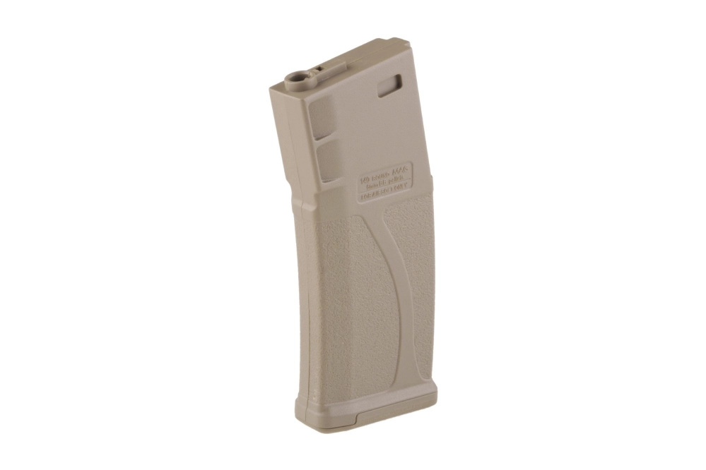 Zestaw 10 magazynków mid-cap 140 kulek do M4/M16 - tan
