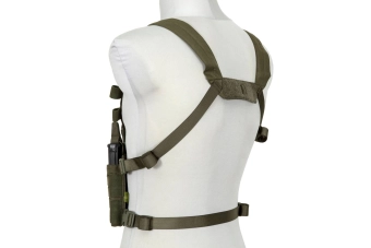 Taktická vesta Apache Chest rig - zelená ranger