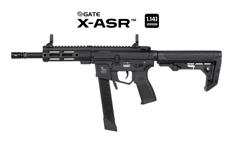 Specna Arms SA-FX01 FLEX™ GATE X-ASR 1.14 J ASG Karabijn Zwart  