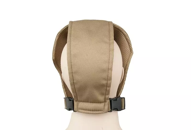 Máscara completa de acero Ventus - bronceado