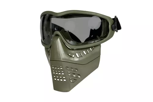 Masque avec lunettes ANT – vert olive
