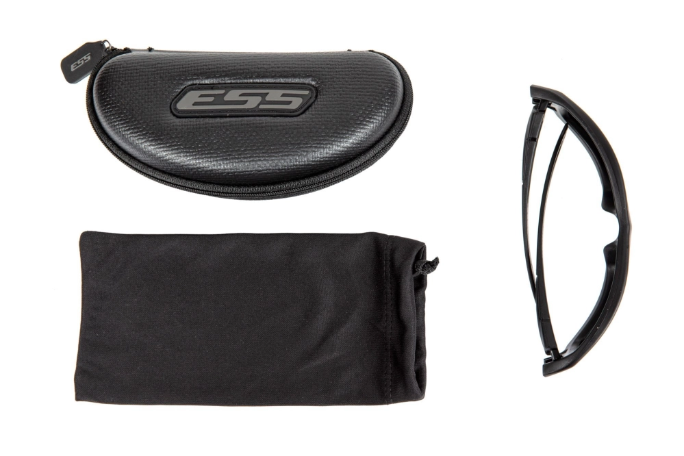 Gafas balísticas Credence Montura Negra Polarizada Espejo Gris