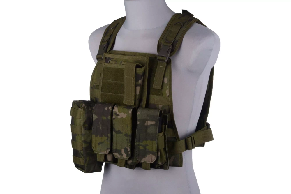 Chaleco táctico mBSS tipo Plate carrier - MC Tropic