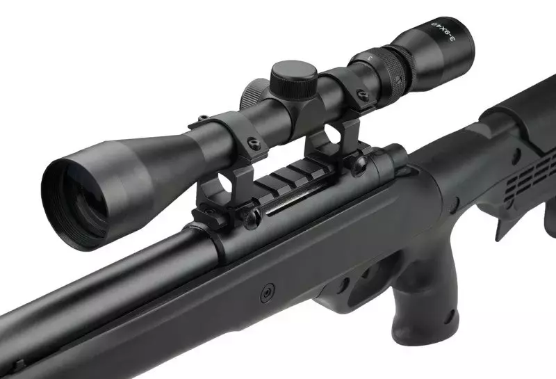 MB11D sniper rifle replica with scope and bipod 