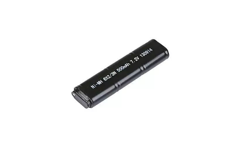 NiMH 7,2V 500mAh battery for Cyma pistol replicas CM030, CM121, CM122, CM123, CM125, CM.126