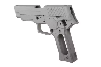 Esqueleto y cerradura para réplicas P226 - plata