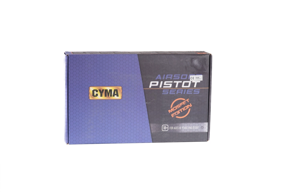 Replika pistoletu elektrycznego CM127S MOSFET Edition - czarna (OUTLET)