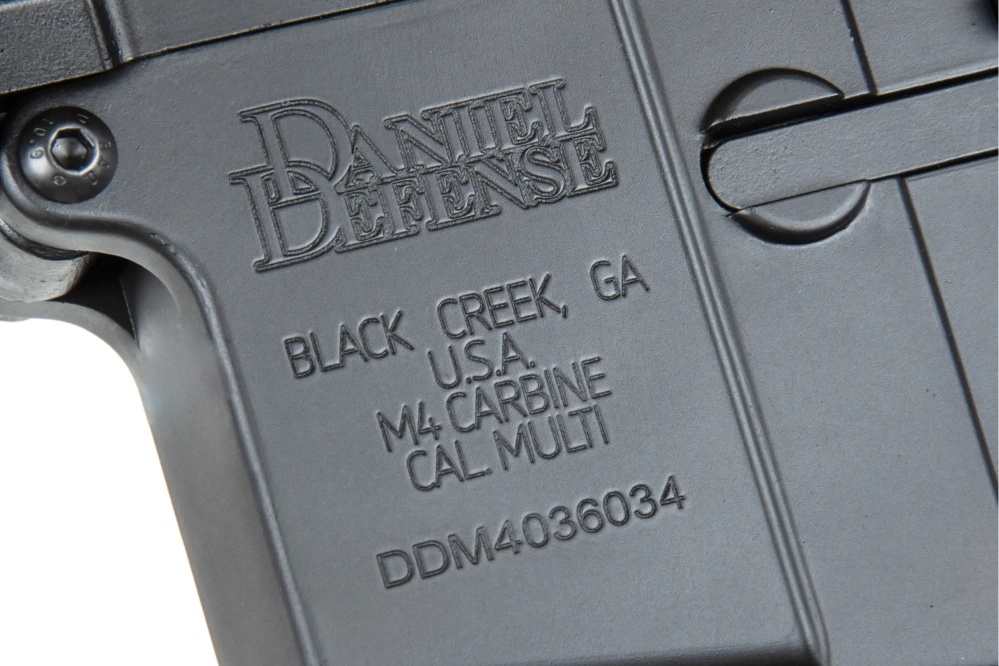 Karabinek ASG Specna Arms Daniel Defense® RIS III 12.5" SA-P28 Prime™ HAL™ ETU z silnikiem bezszczotkowym Czarna