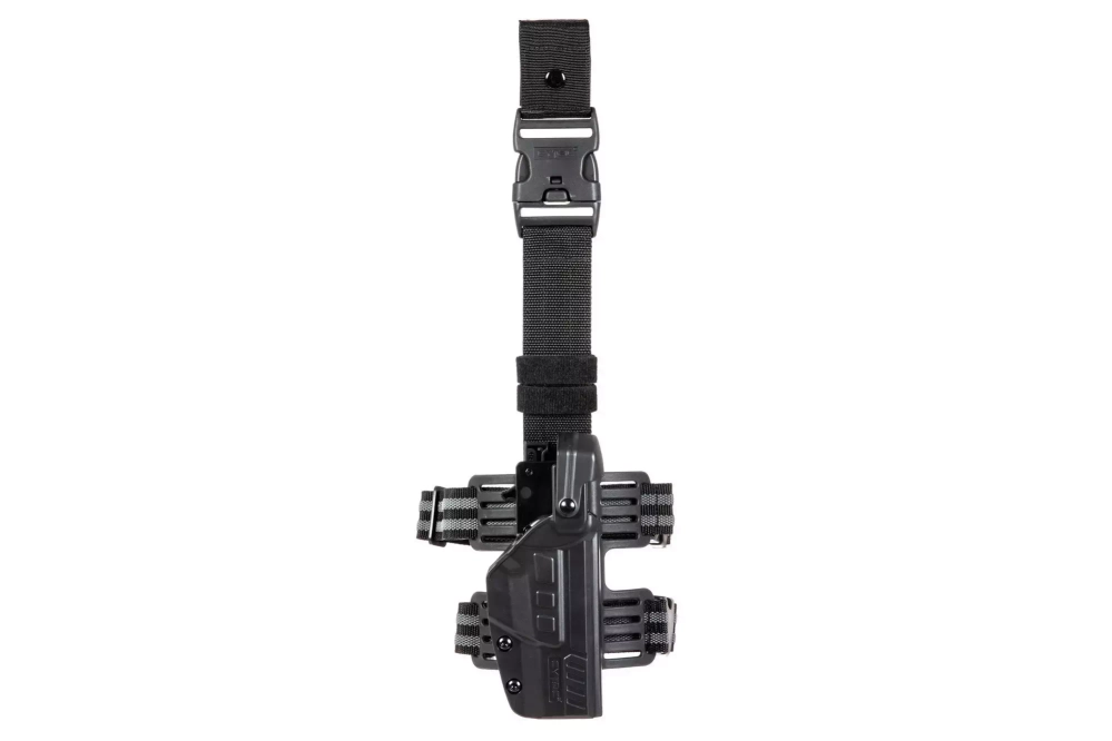 Drop-Leg Holster for Glock 17 Pistols - Black