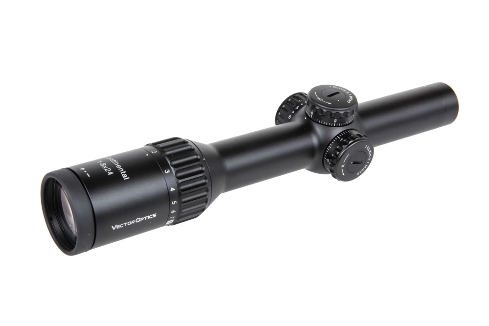Vector Optics Continental X8 1-8x24 ED Tactische richtkijker Zwart