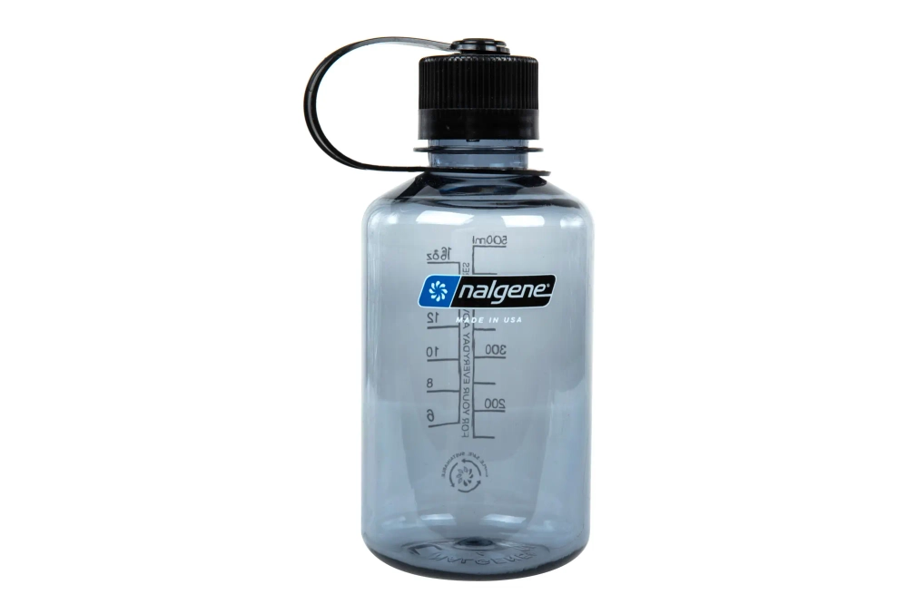 Turistická láhev Nalgene Sustain Narrow Mouth 500ml/16oz Šedá