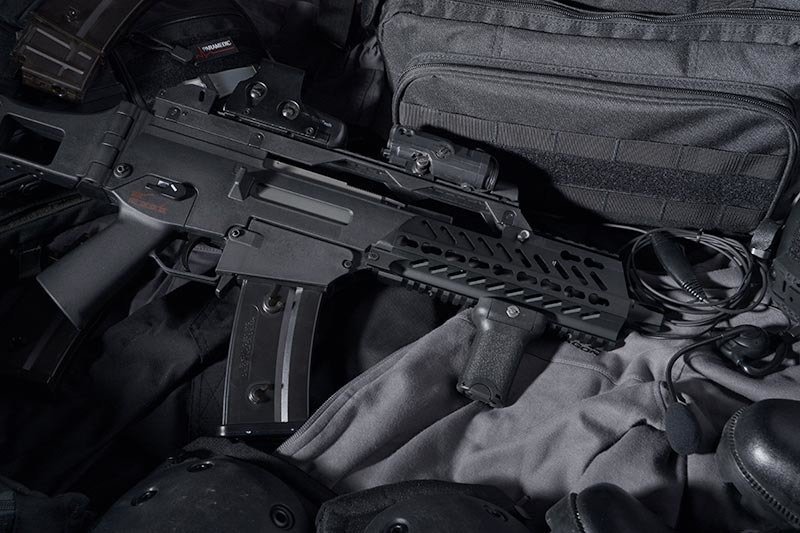 Karabinek ASG Specna Arms SA-G11 KeyMod EBB Czarny (OUTLET)