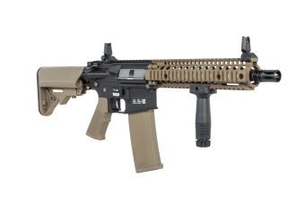 Specna Arms Daniel Defense® MK18 SA-P19 Prime™ HAL™ ETU ASG Karabijn Hoog Koppel Half-Tan Versie