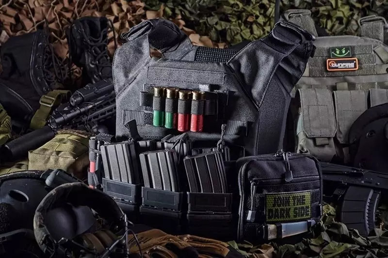 Chaleco táctico Rush Plate carrier - negro