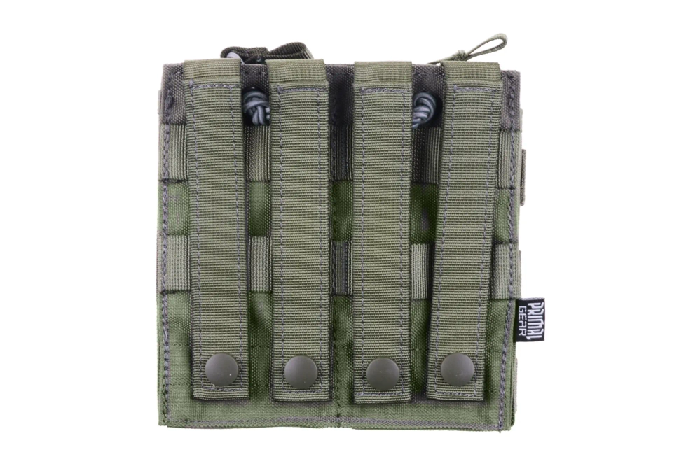 Double Open I Pouch for AK/M4/G36 Magazines - Ranger Green