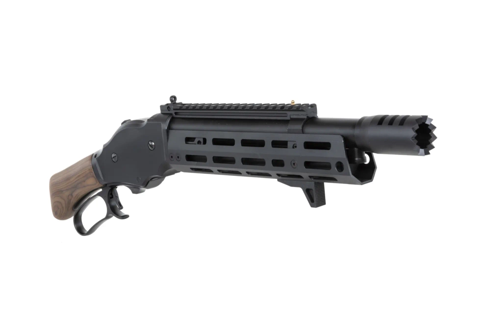 Escopeta de palanca Golden Eagle airsoft AT8701 Negra