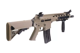 Airsoftová zbraň puškaka Delta AK21 CQB - Tan