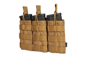 Open Koga triple magazine pouch - Coyote Brown