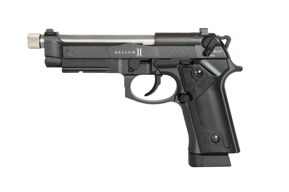 Réplique de pistolet Bellum II CO2 - gris