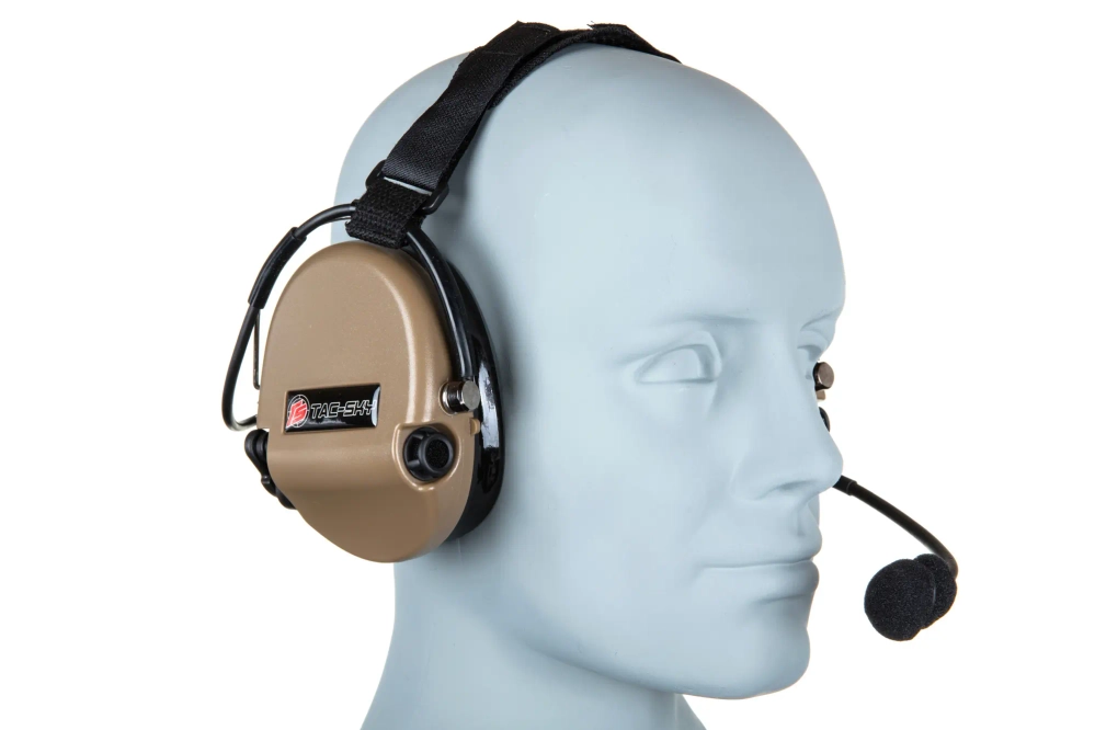 Náhlavní souprava Tac-Sky PRO Back Headband WYS0149 FDE