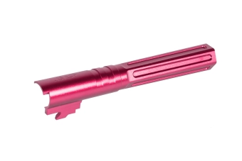 Canon extérieur en aluminium LA Capa Customs HEXCUT pour TM Hi-Capa 5.1 replica Rouge