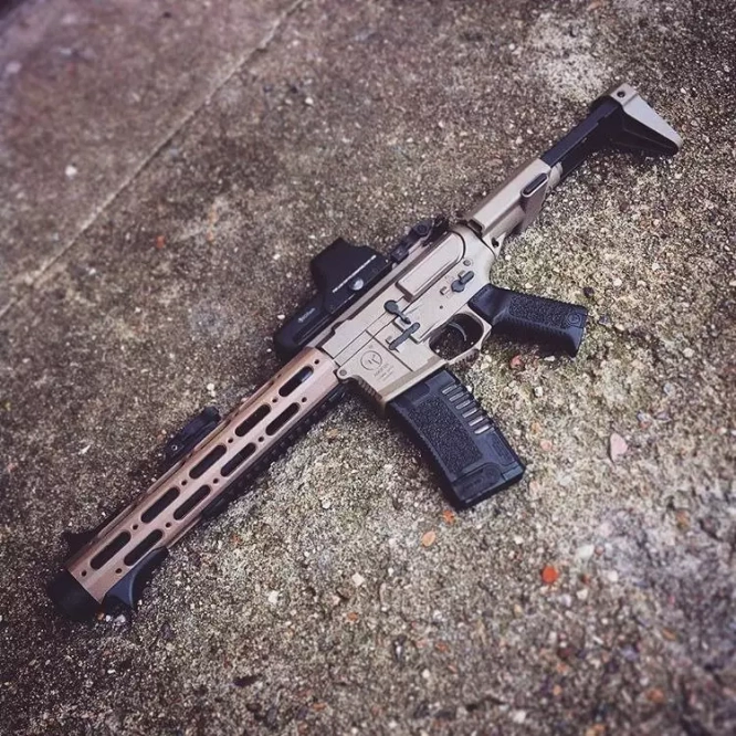 AM-013 carbine replica - dark earth