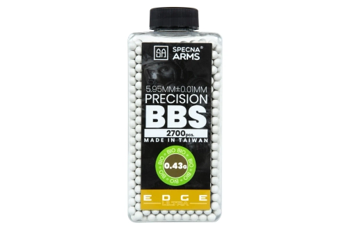 Airsoft BBs Precision 0,43g Specna Arms EDGE ULTRA™ BIO 2700 pcs White