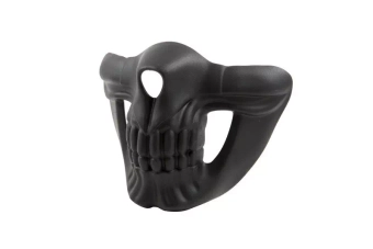 Masque ? t?te de mort - noir