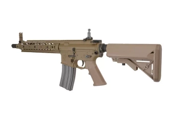 Replika karabinka Knight's Armament SR16 CQB - Tan