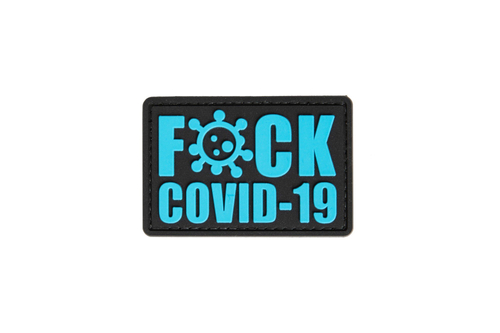 Patch 3D - COVID-19 - bleu