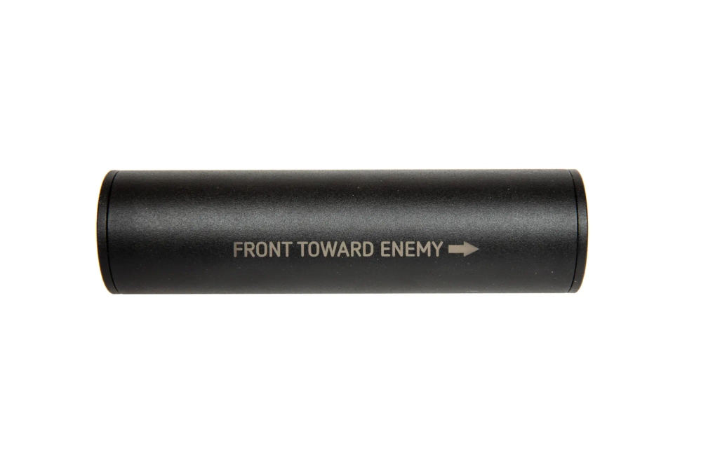 Front Toward Enemy" Covert Tactical Standard 40x150mm silencer"