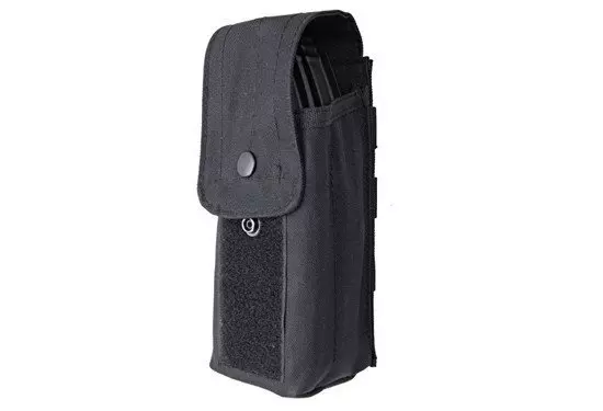 Single Pouch for 2 AK Magazines - Black