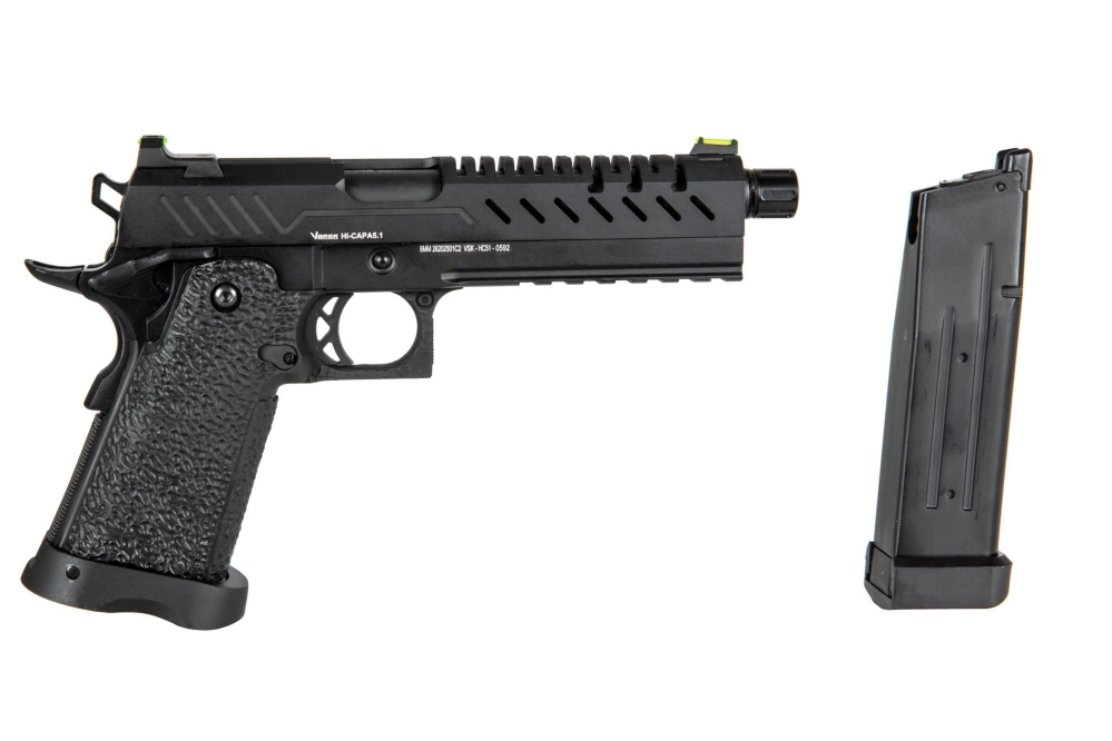 Vorsk Hi-Capa 5.1 Pistol Replica - Black