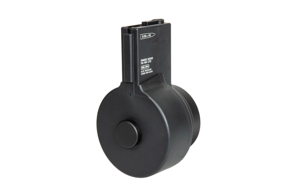 2150 BB AR Style Drum Magazine for M4/M16 Replicas - Black