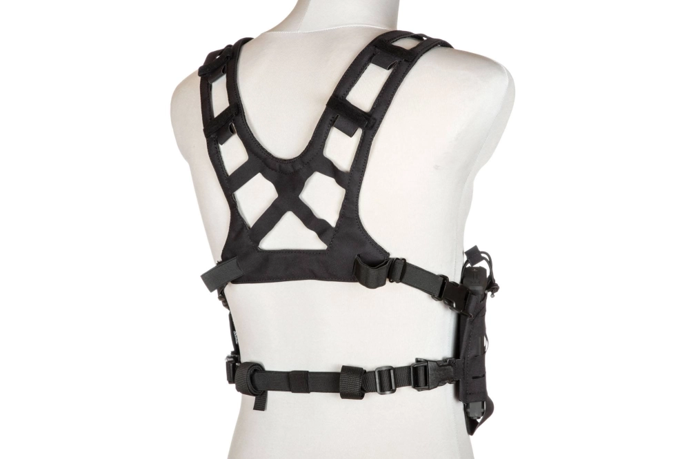 Chaleco táctico Láser Chest rig Thyla - Negro