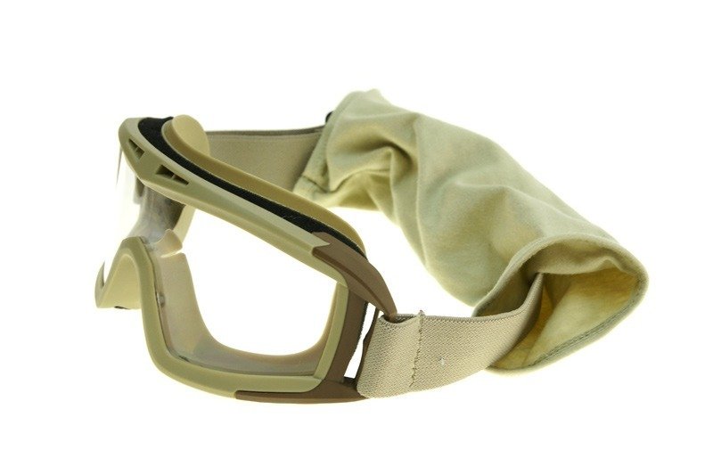 Low-profile goggles - tan