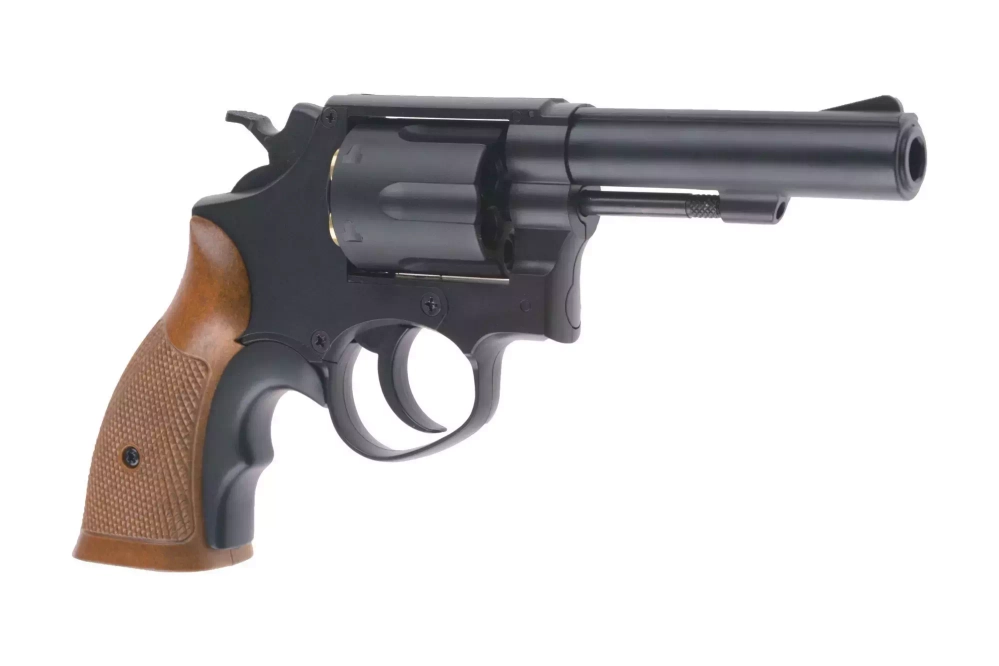 Revolver airsoft HG131B-1 - noir/bois