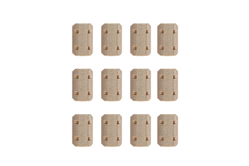 Set de couvertures Type2 pour rail KeyMod - tan
