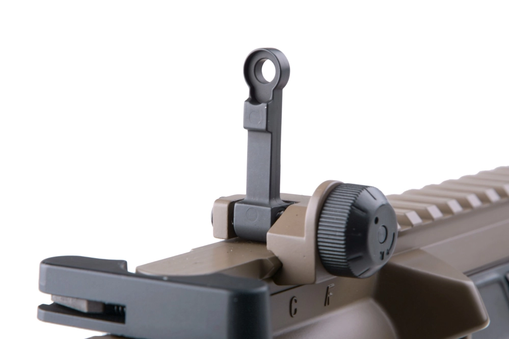 Airsoftová zbraň puškaka SR16 (B.R.S.S.) KAC - Tan