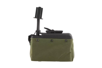 Magazynek pudełkowy 1500 kulek do repliki typu M249 - ranger green 