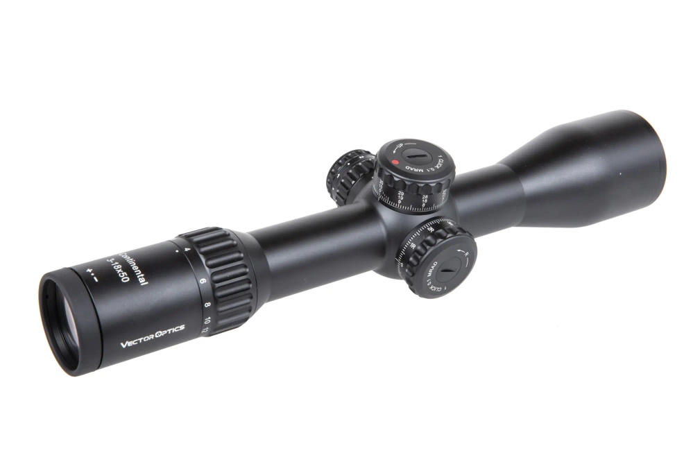 Vector Optics CONTINENTAL X6 3-18X50 catalejo Negro