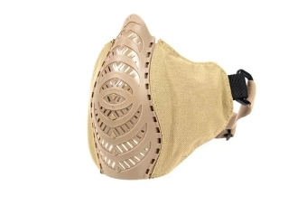 Maska Half Face - tan