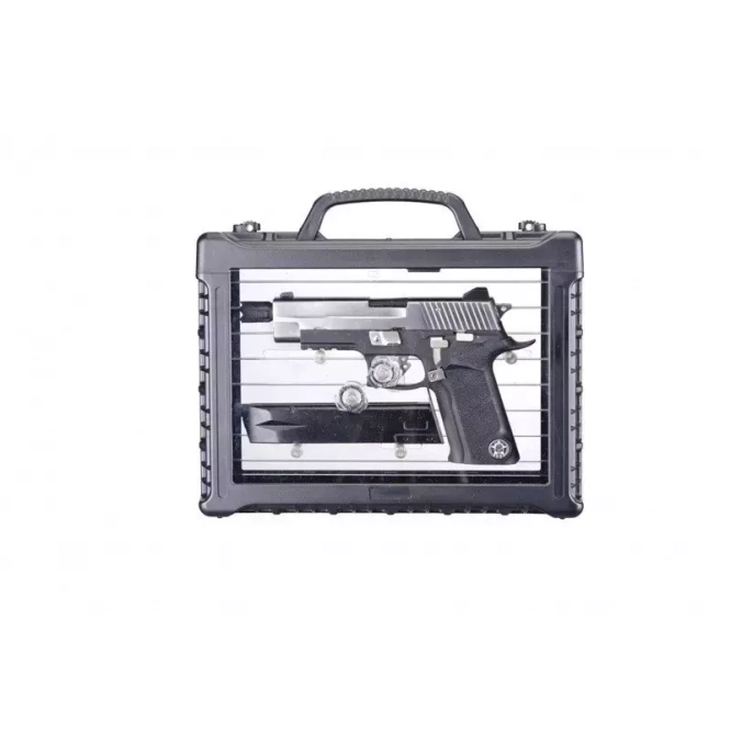 Pistola de airsoft P-Virus (Caja LED)