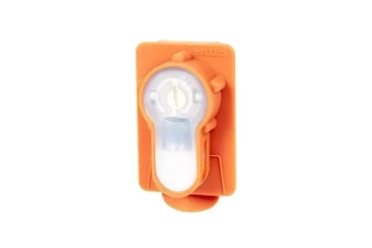 Lightbuck Card Button electronic marker - orange (white light)
