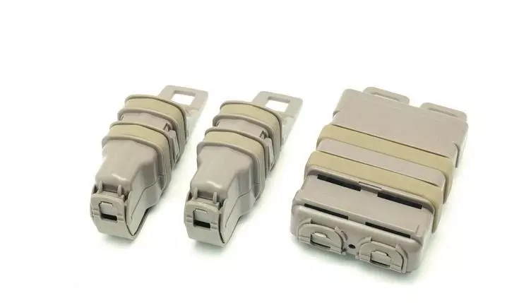 Juego de fundas FAST para cargadores 5.56 y 9mm - bronceado