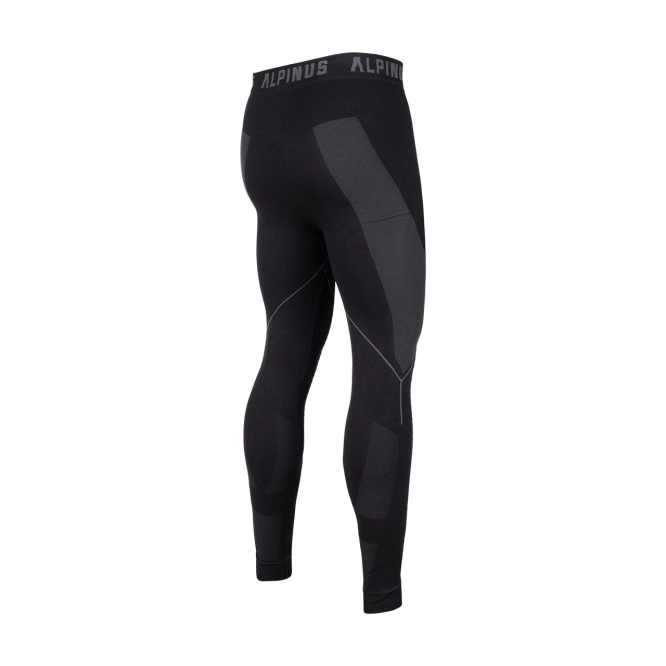 Pantalones términacos Alpinus Tactical Base Layer Negro Gris Hombre